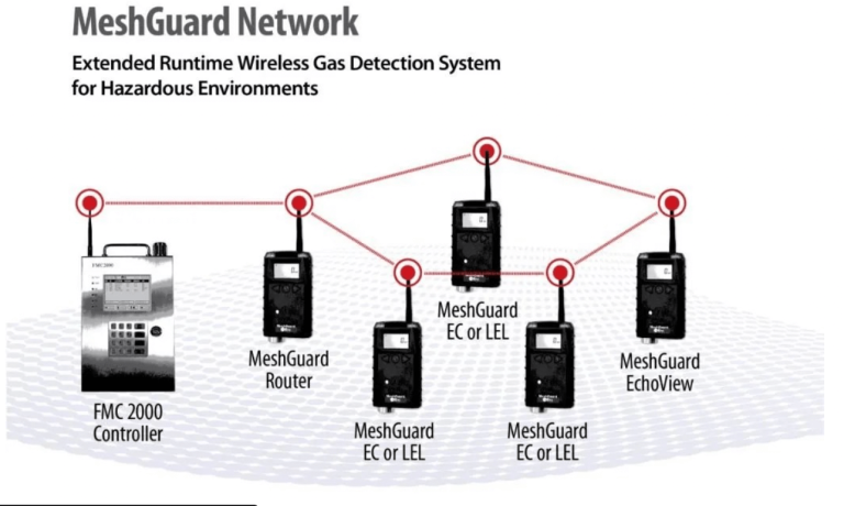 Wireless Gas Detection System