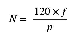 This is governed by the formula: