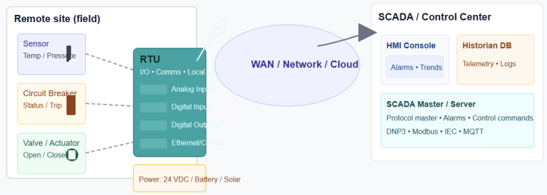 What is a Remote Terminal Unit?