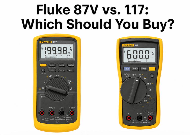 Fluke 87V vs. 117: Which Should You Buy?