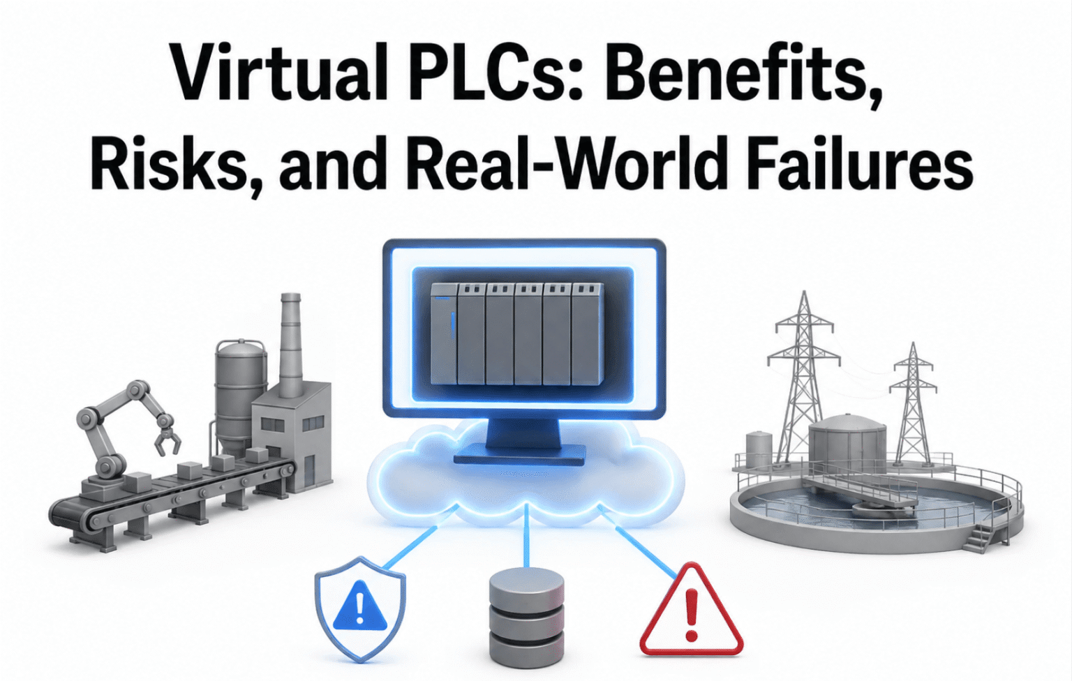 Virtual PLCs: Benefits, Risks, and Real-World Failures