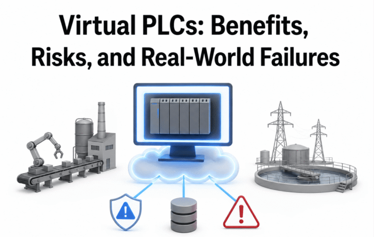 Virtual PLCs: Benefits, Risks, and Real-World Failures